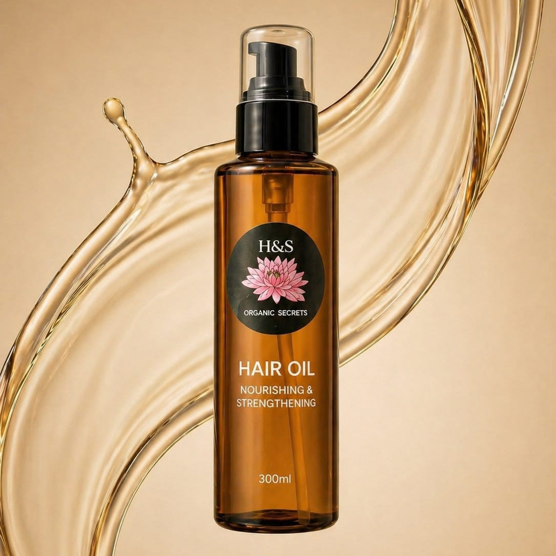 HS Organic Hair Oil (300ml)