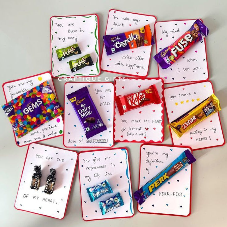 Cutee Handmade cards for him/her