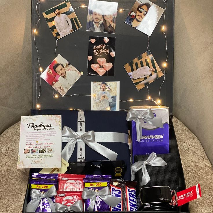 Beautiful gift hamper for boys