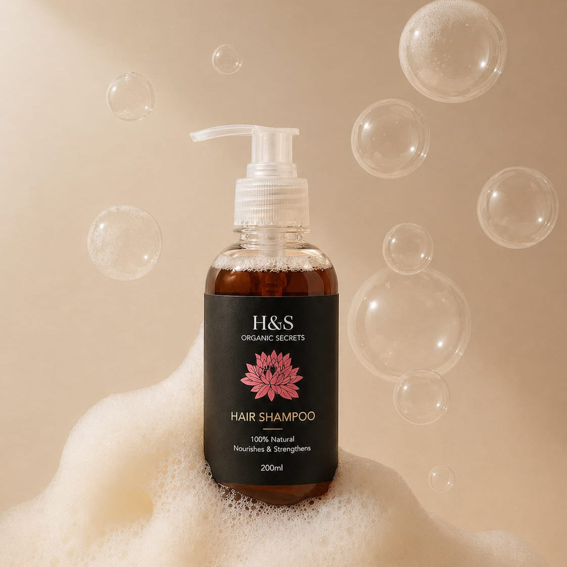 Nourishing & Strengthening Hair Shampoo (200ml)