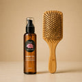 (200ml Hair Oil + Wooden hair Brush)