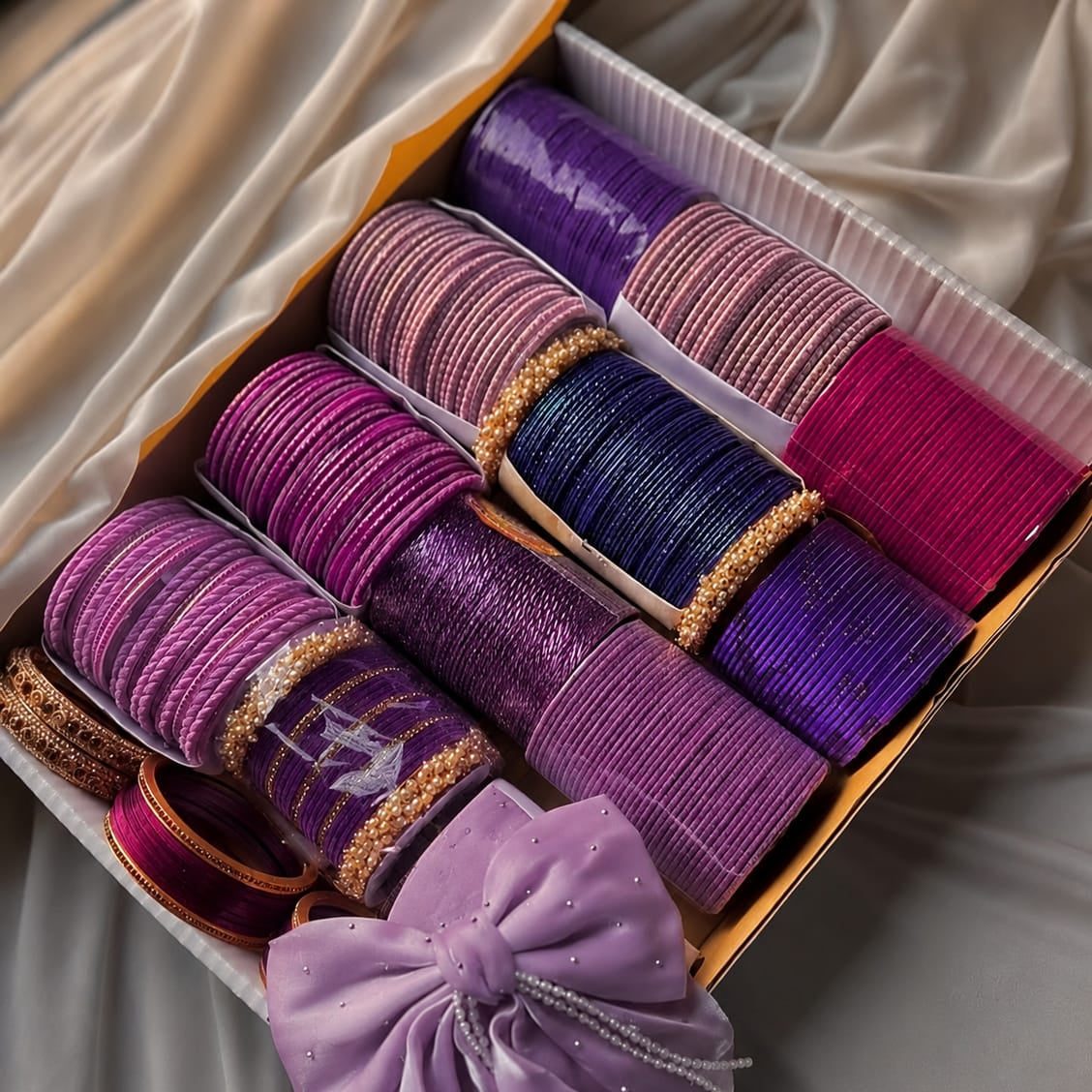 A luxury box decorated for your perfect festive look