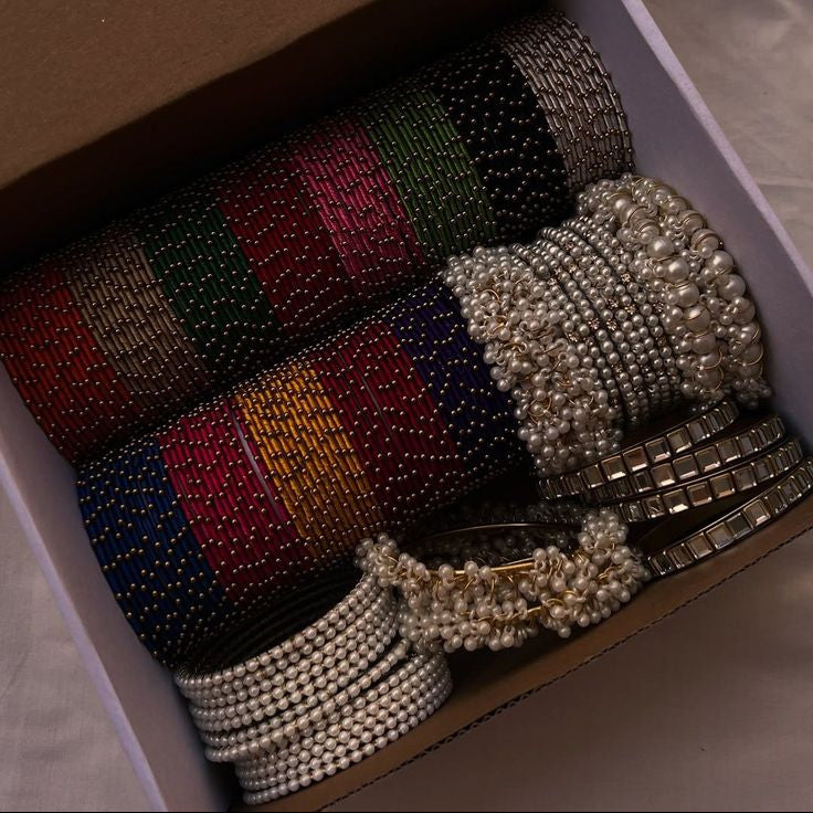 A beautifully curated luxury bangle box designed to add elegance to every occasion
