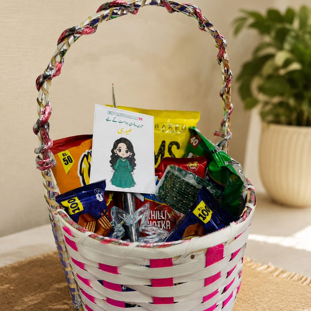 Customize basket for girlies