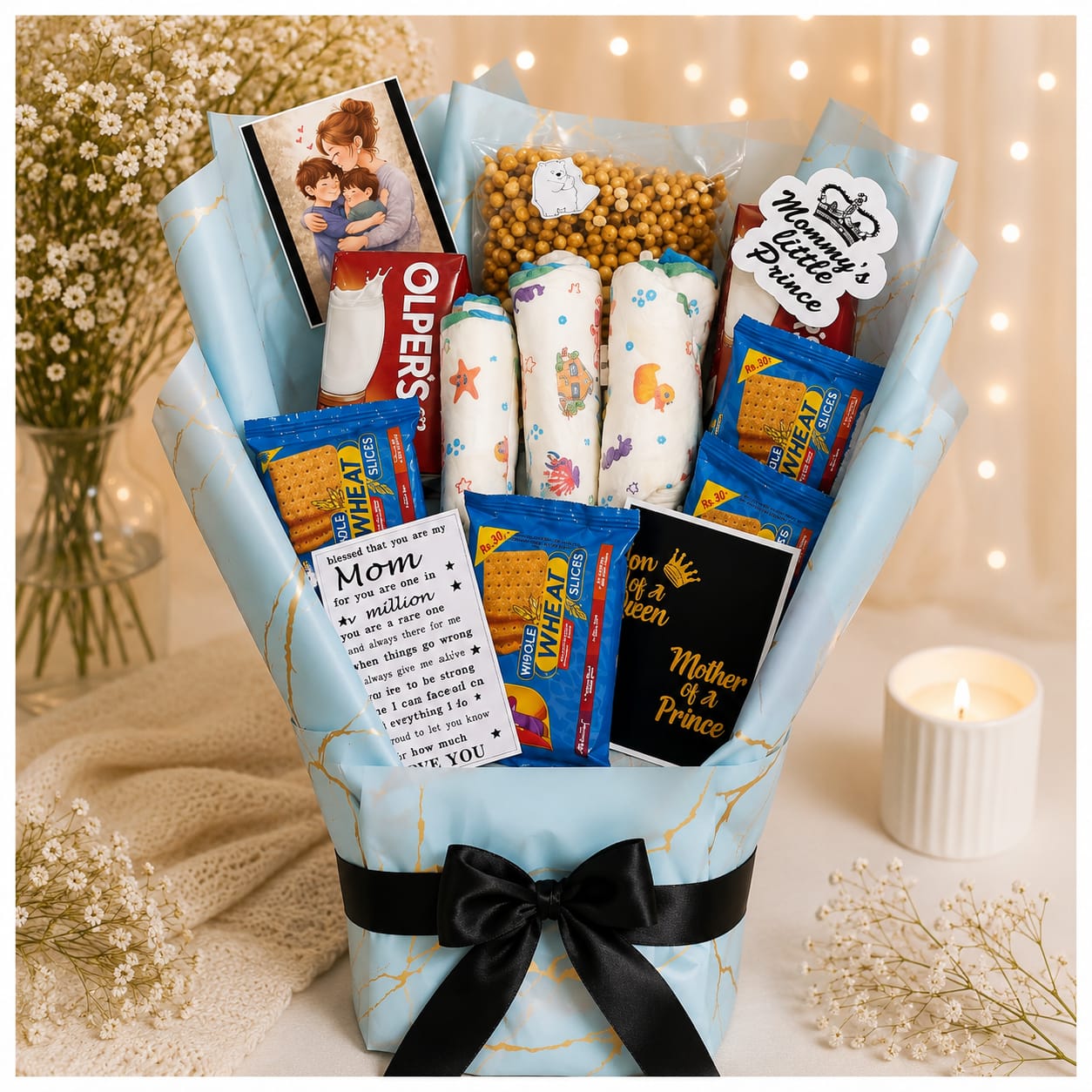 Beautiful bouquet for babies