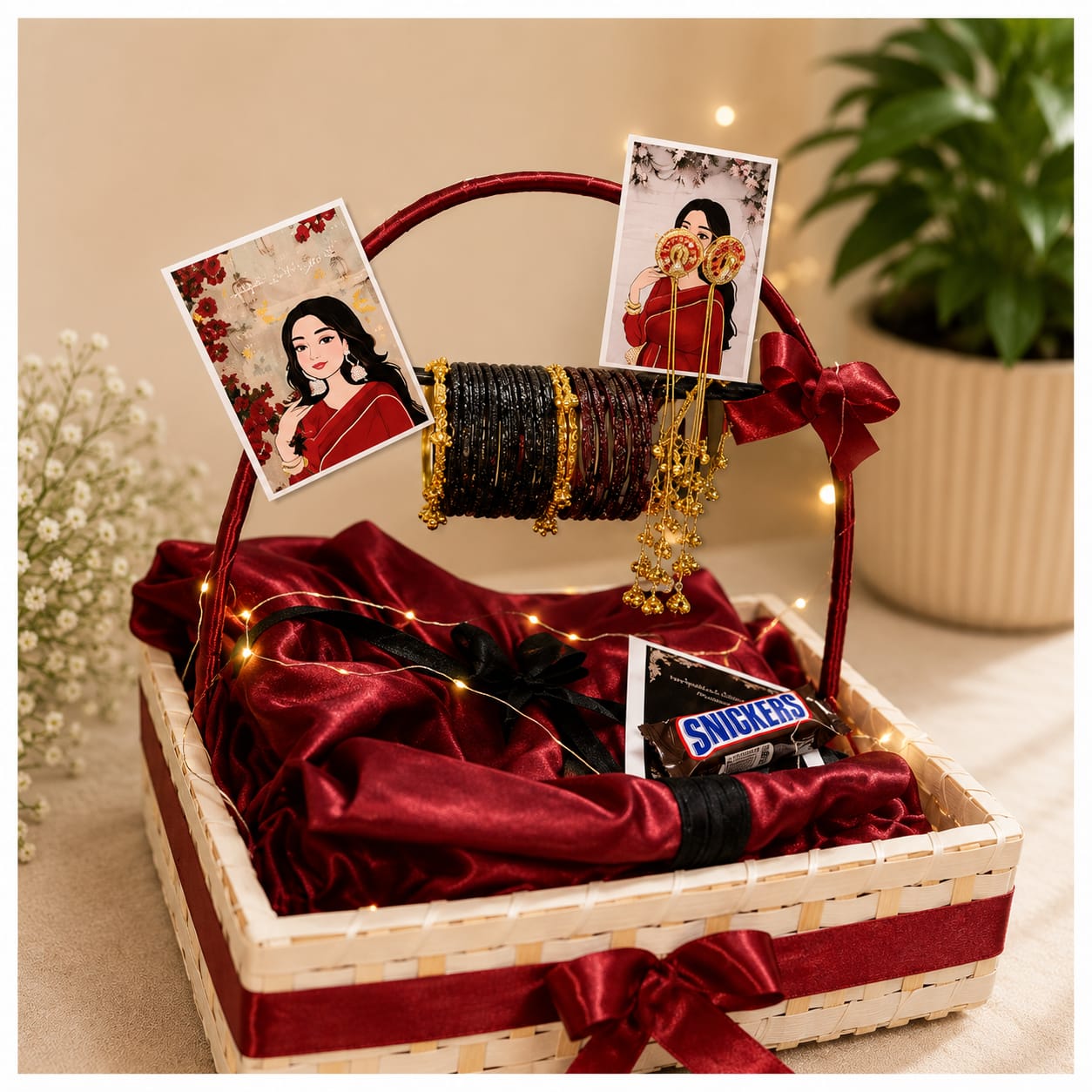 Customize gift basket for your someone special